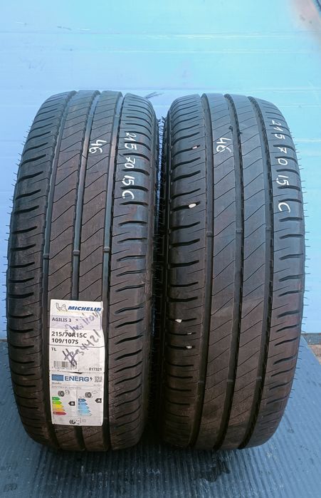 2x opony (46) 215/70R15 C109/107S Michelin Sgilis 3
