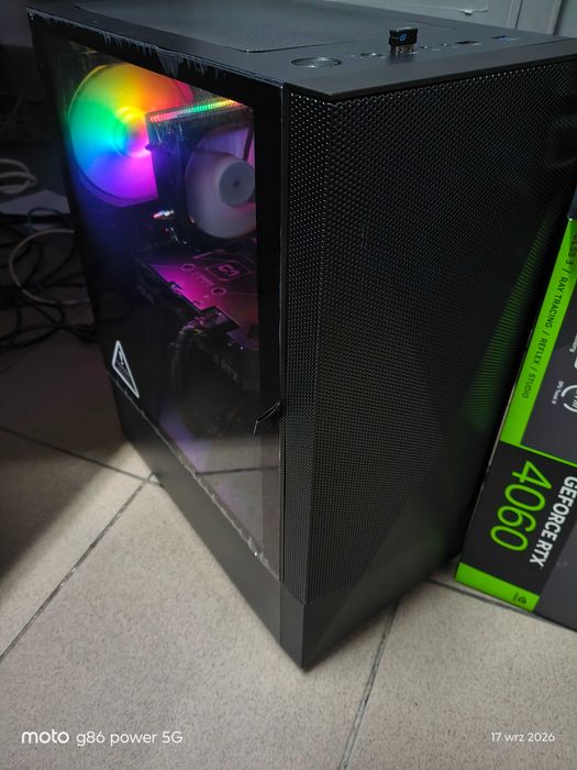 Gracz - RYZEN 5 8400F/RTX 4060 8GB/16GB DDR5 (32GB) /SSD 500GB /GWR.
