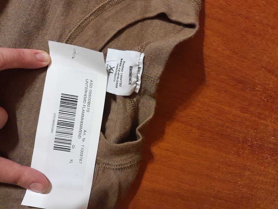 Термобілизна Бундесвер вогнестійка ХЛ