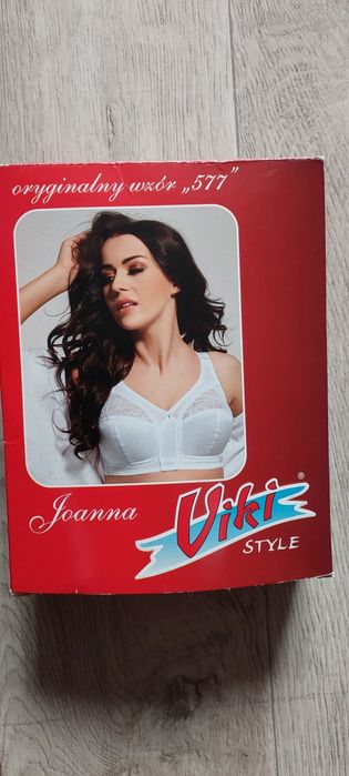 Biustonosz kolor biały firma Viki