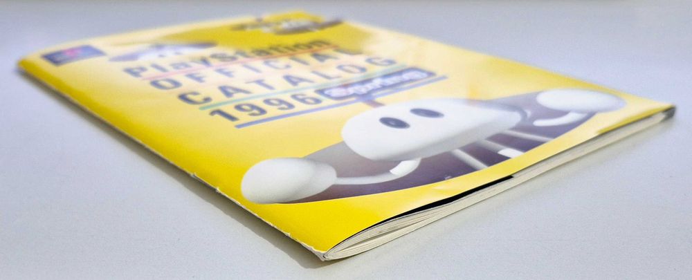 PlayStation OFFICIAL CATALOG 1996 Spring