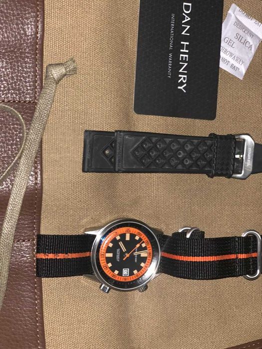 Relógio Automático Dan Henry 1970 - 1ª Série - coleção