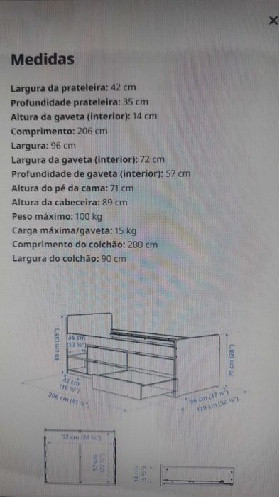 Cama solteiro Para desocupar