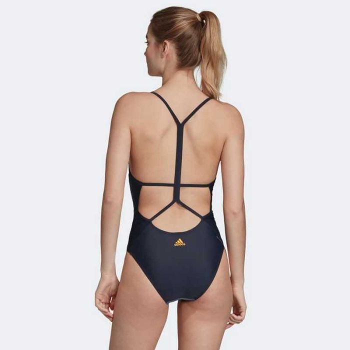 ADIDAS Big Logo Fitness Nowy Strój Kąpielowy Damski E 38-42 Infinitex