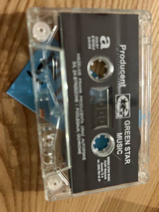 Kasety magnetofonowe disco-polo GreenStar.Boys,Akcent ,polska klasyka.