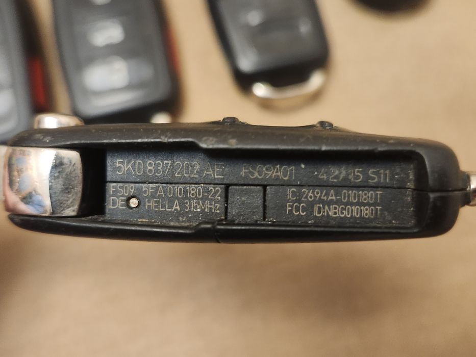 Ключ Skoda, Volkswagen