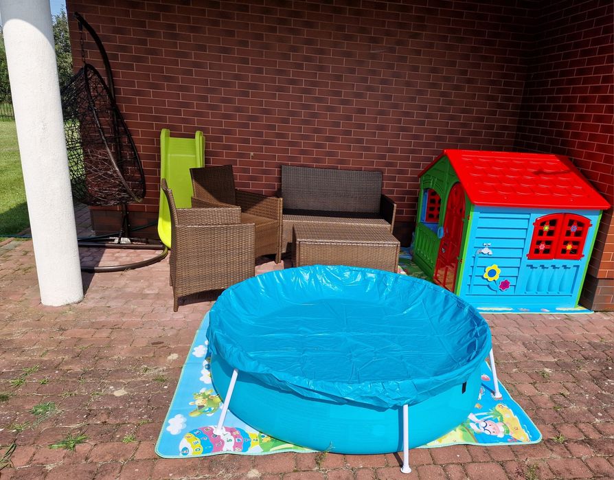 Mata basenowa , mata pod basen 180x200 kolorowa, dwustronna