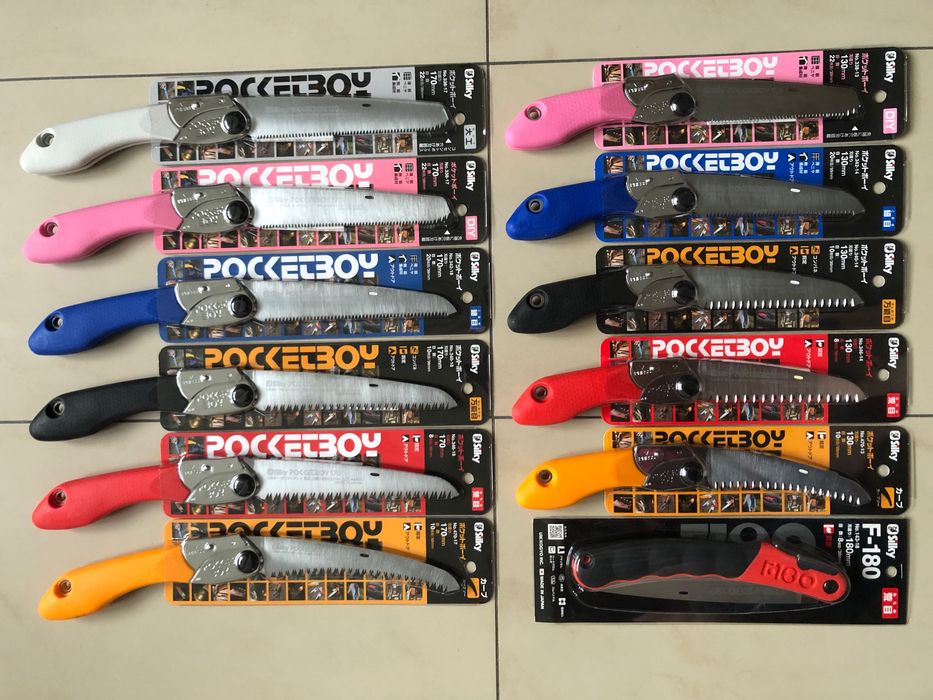 Пили Silky BigBoy 2000, Katanaboy, GomBoy, PocketBoy, - Made in Japan