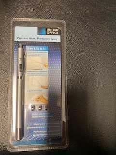 ponteiro laser novo, embalado, United Office