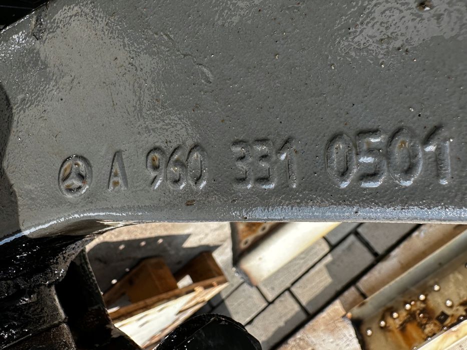 belka oś przednia zwrotnica actros mp 4 low deck