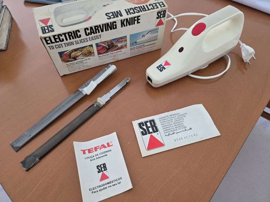 Faca elétrica antiga64285096853635121