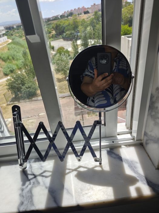 espelho extensível para maquiagem