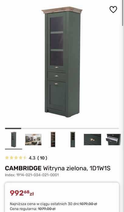 Komplet mebli Cembridge Agata