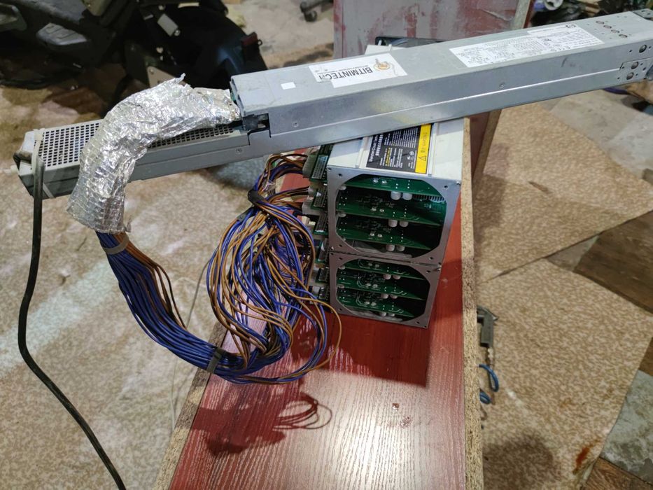 Asic s9d s9dual s10 сдвоенный 23TH рабочий+БП LG+шумобокс+доп кулер