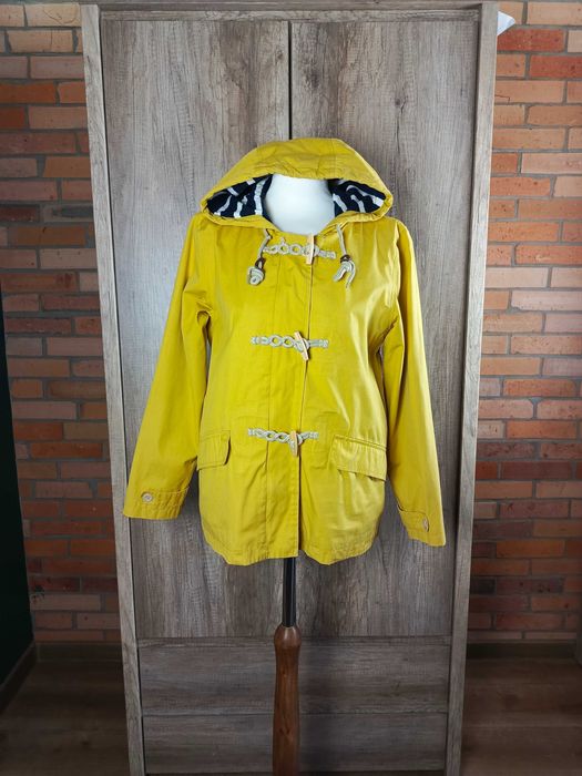 Kurtka żółta musztardowa Seasalt Cornwall L 40