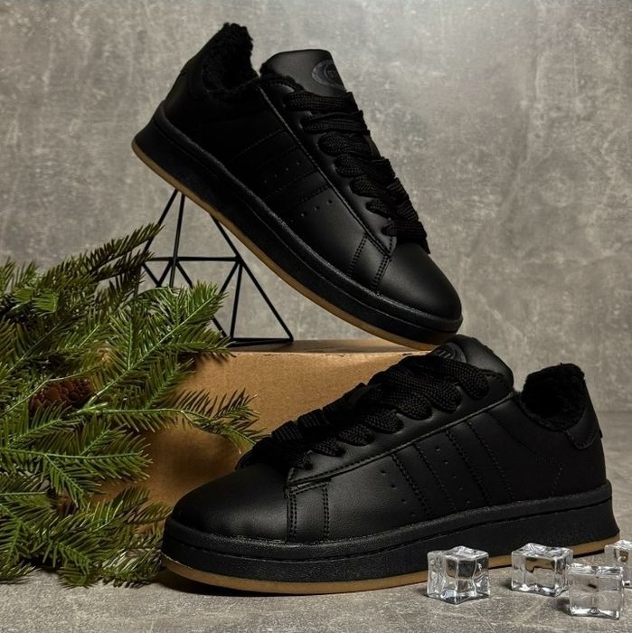 Чоловічі кеди на хутрі утеплені кросівки туфлі зимові 41 42 43 44 45