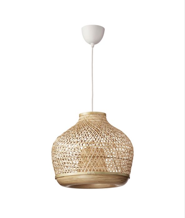 Lampa wisząca bambusowa  MISTERHULT IKEA