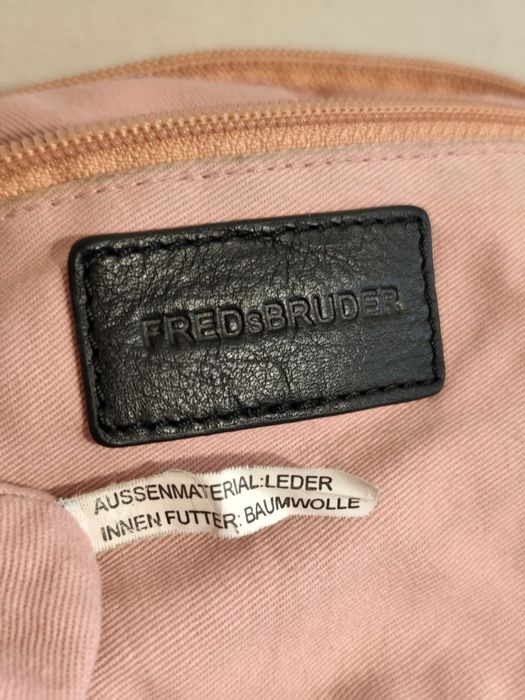 Torebka ze skóry naturalnej FredsBruder