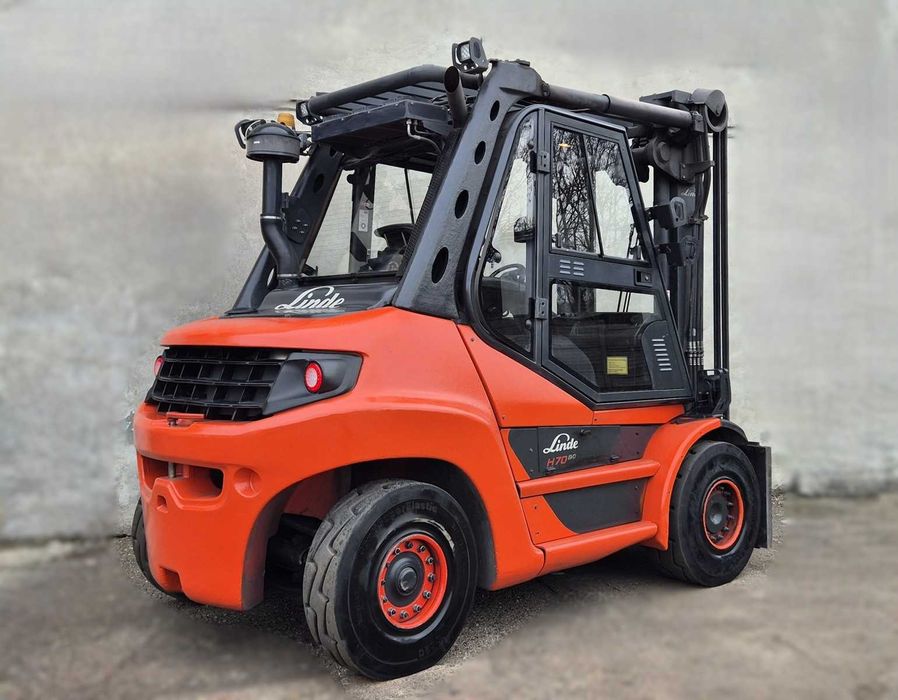Linde H70D 2019r • DIESEL • 4 sekcje • wózek widłowy • leasing • FILM