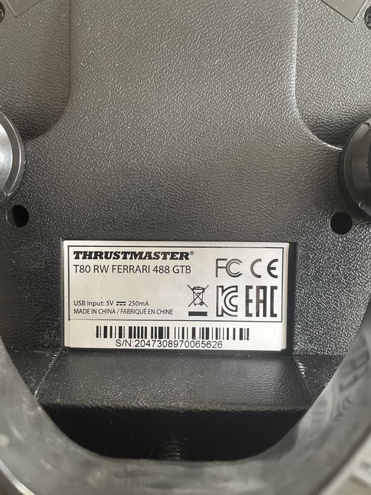 Kierwonica gamingowa Thurstmaster T80