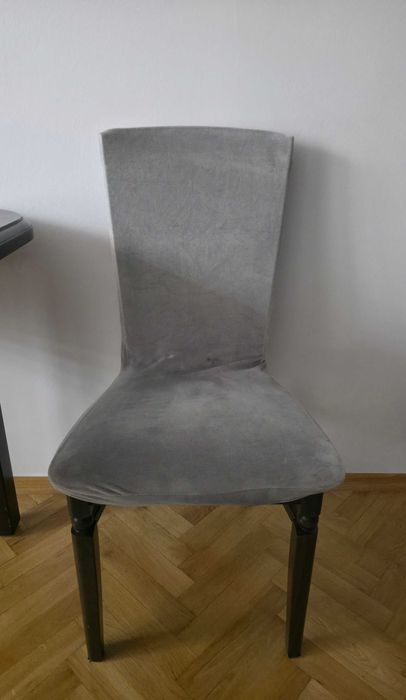Stół WENGE z czterema krzesłami