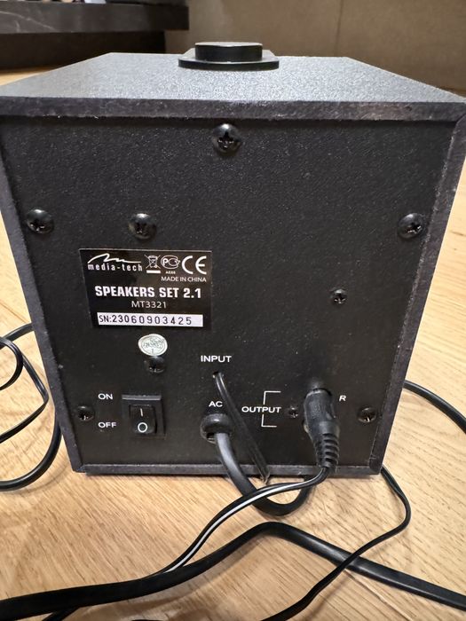 Głośniki do komputera zestaw media-tech