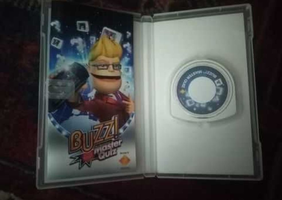 Jogo PSP - Buzz master quiz