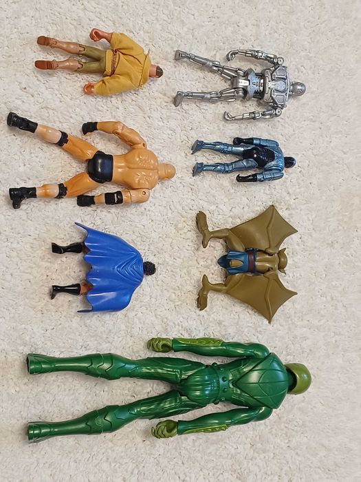 WCW Goldberg Terminator T-800 Robocop Tarzan