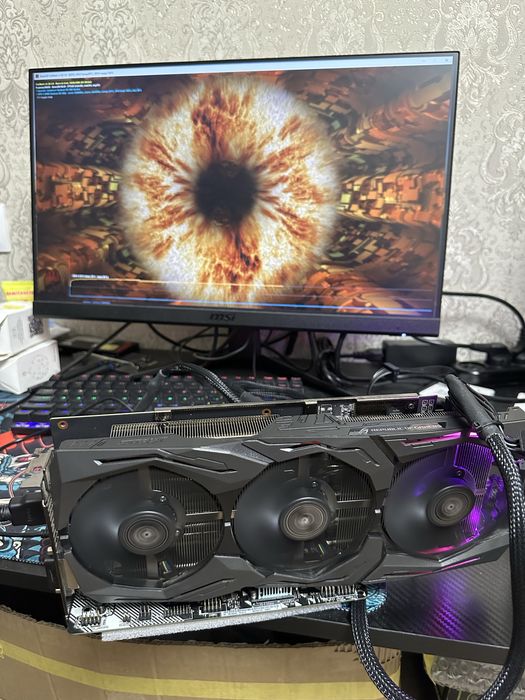 Відеокарта RX 580 8GB ASUS ROG STRIX