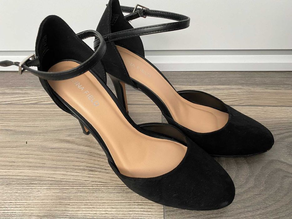 Czarne buty szpilki Anna Field