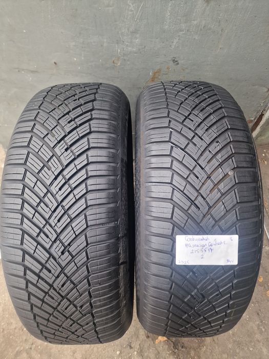 215/55/17 215/55R17 CINTINENTAL 2025 CAŁÓROCZNE