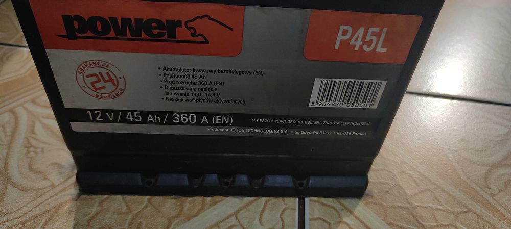 Akumulator 12V Sprawny Okazja