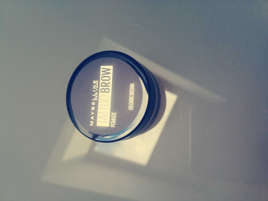 Maybelline, pomada do brwi, brązowa, na co dzień, make-up, makijaż ;)