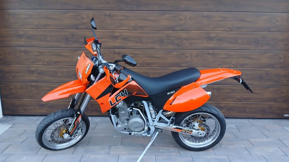 KTM LC4 640  2003r bdb stan supermoto