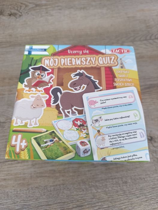 Gra Mój pierwszy Quiz firmy Tactic