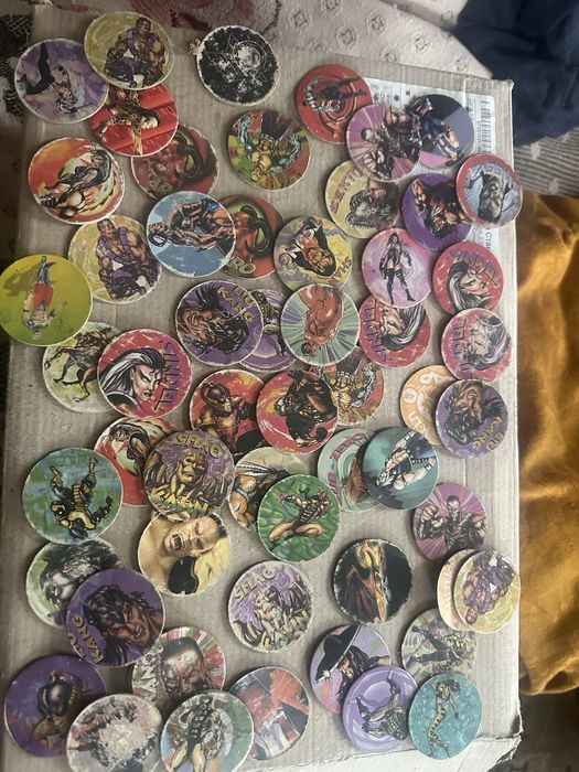 Кепси Мортал Комбат 70штук і 10 карток, опт