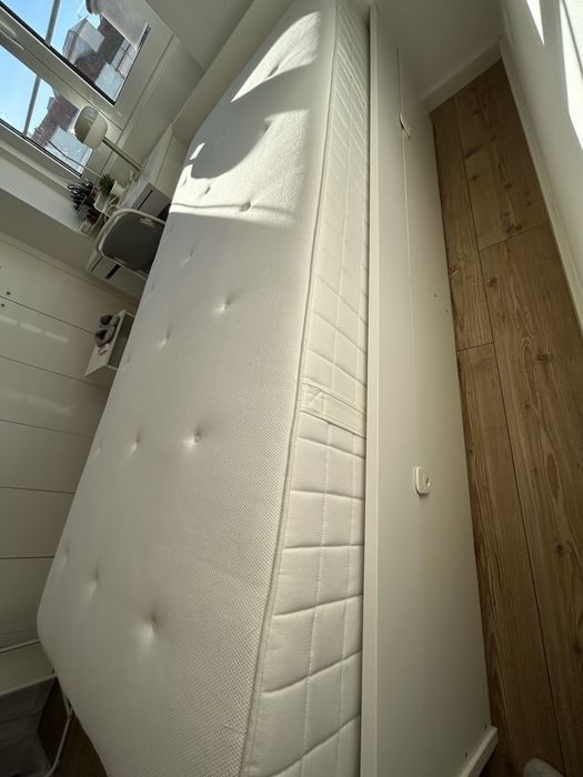 Cama SLAKT  IKEA com 2 gavetas e cama gavetão  90 x 200 cm