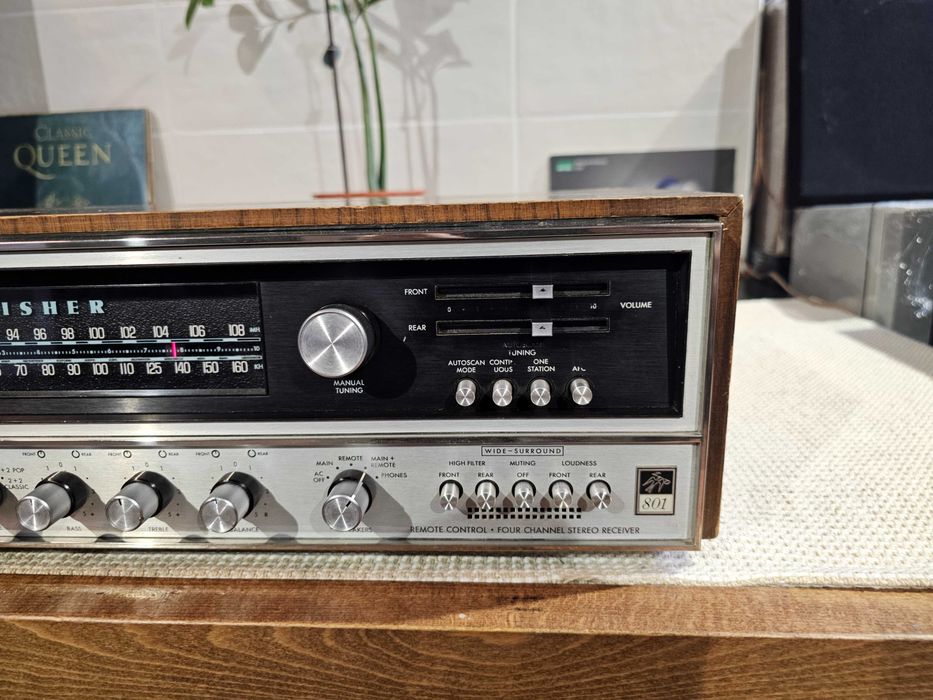Ресивер Fisher 801 AM/FM 17кг
