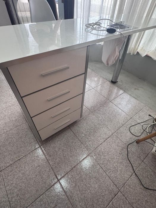Mesa com aspiração