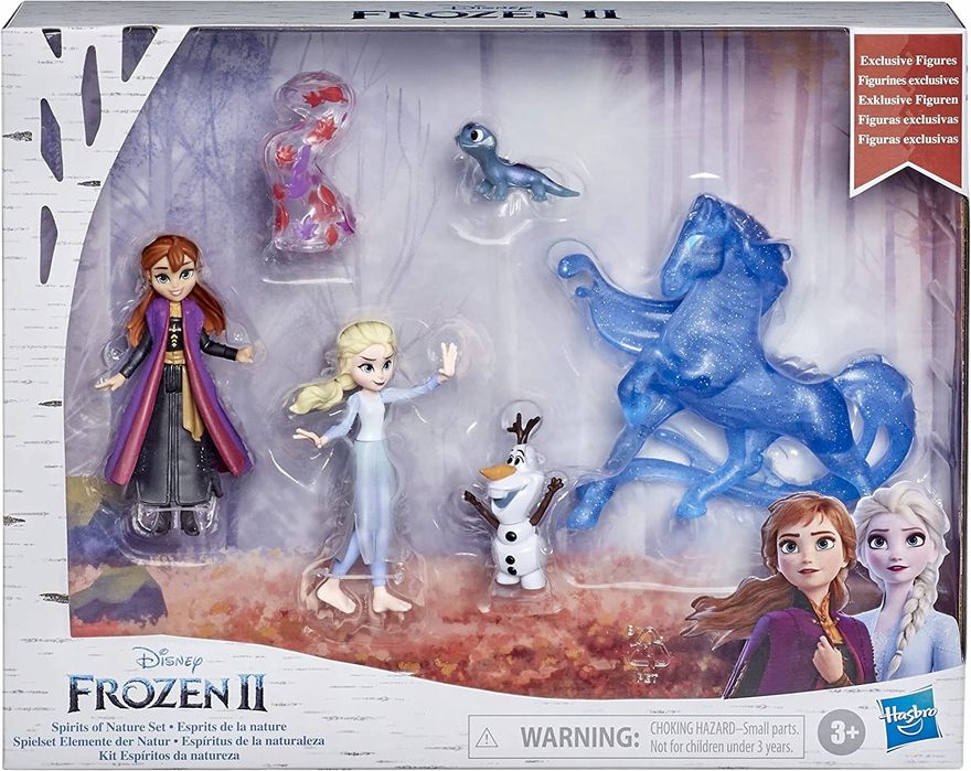Figurki Disney Frozen Kraina Lodu 2 Zestaw Figurek Anna Elza Olaf Koń