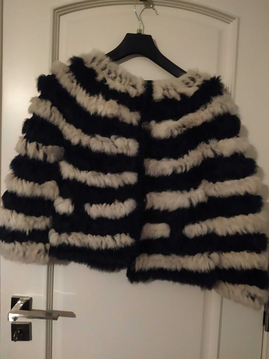 Casaco vison dourado e raposa como novos