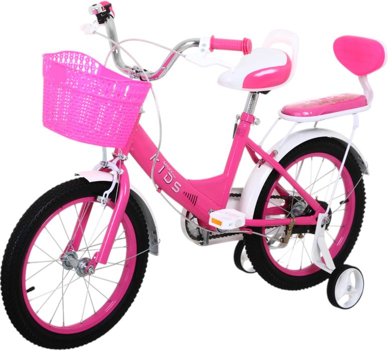 Велосипед дитячий kids 16' KQ-09 рожевий