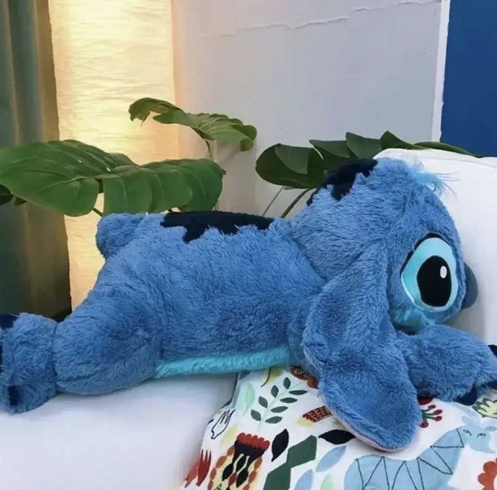 М'яка Іграшка Стіч Лежачий (Розміри 60, 80, 110), Подушка