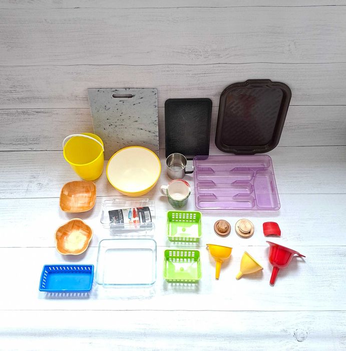 Akcesoria Przybory Naczynia do kuchni kuchenne 21 el