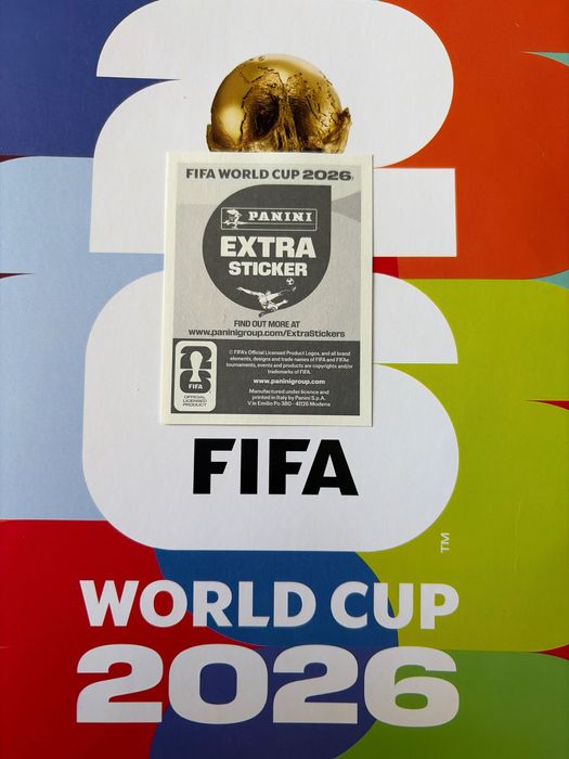 Panini extra sticker Silver