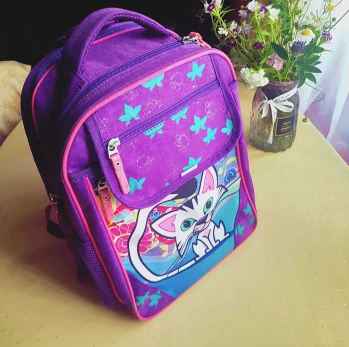 Ідеальний стан! Портфель в школу Рюкзак рожевий