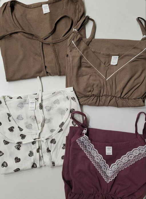 Сорочка на пологи. Сорочка для годування. Сорочка в пологовий