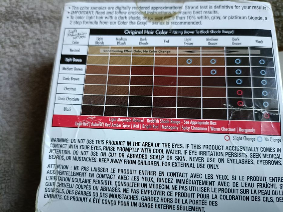 Henna - Light Mountain - jasny brąz - light brown - słoń