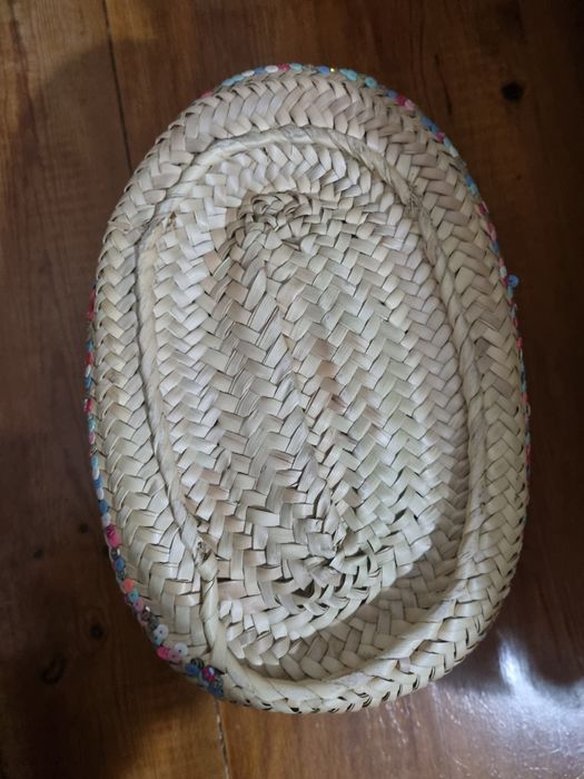 Mala de mão/ombro estilo palha