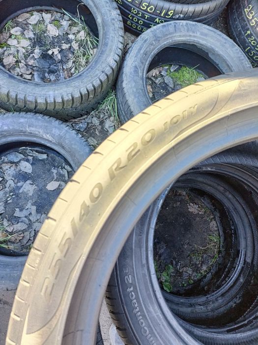 D08, 1 sztuka 255/40r20 Pirelli PZero z 2018r 5mm AO